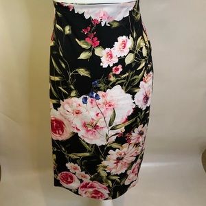 NY&C Floral Pencil Skirt